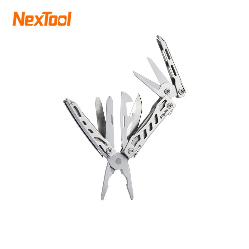 NexTool мини флагманский красный/зеленый 10 в 1 Многофункциональный складной ручной инструмент для повседневного использования отвертка плоскогубцы открывалка для бутылок