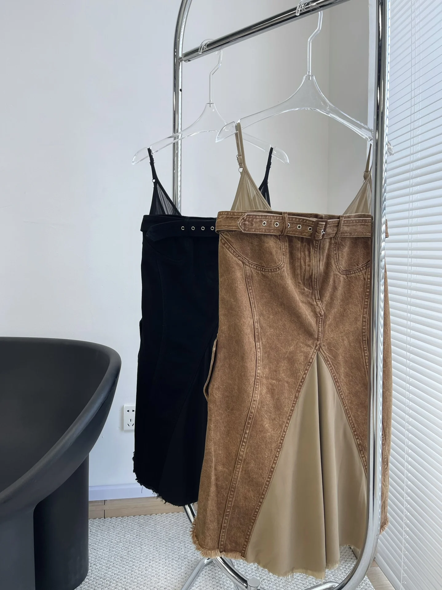 

Wash to do old suspender dress, a variety of ways to wear water maple leaf brown is too senior