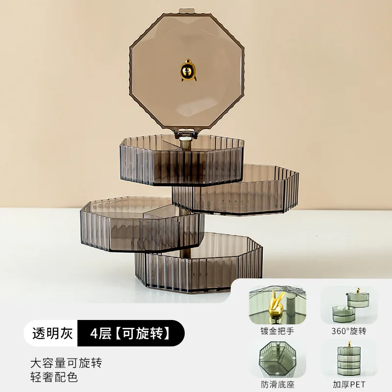 

Круглая вращающаяся органайзер для украшений Opovcom