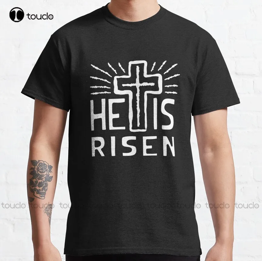 

Gift Easter Is About Jesus He Has Risen Classic T-Shirt Custom Shirt Custom Aldult Teen Unisex Digital Printing Tee Shirt Xs-5Xl