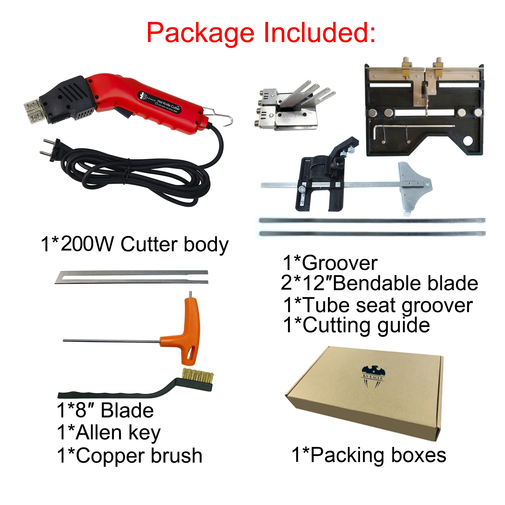 Электрический горячий нож KS EAGLE для резки пенопласта 220 В