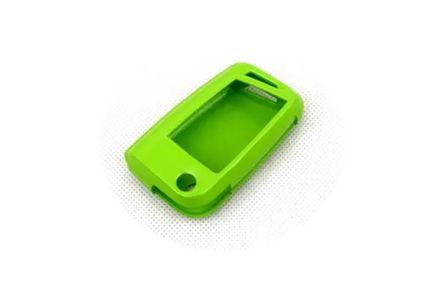 Глянцевый зеленый цвет жесткий пластиковый брелок без ключа защитный чехол для