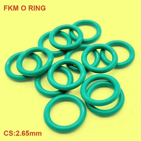 CS 2.65mm FKM  O RING Fluorine Rubber Oil Seal Washer Gasket Fluororubber O-Rings Sealing ring ID 3mm