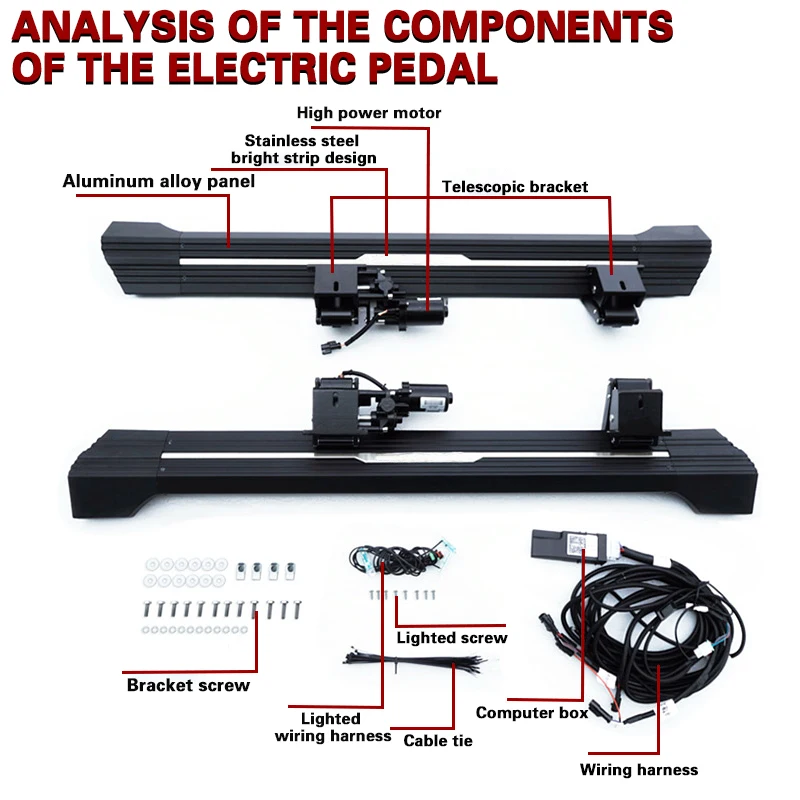 Высококачественная водонепроницаемая автомобильная электрическая подножка