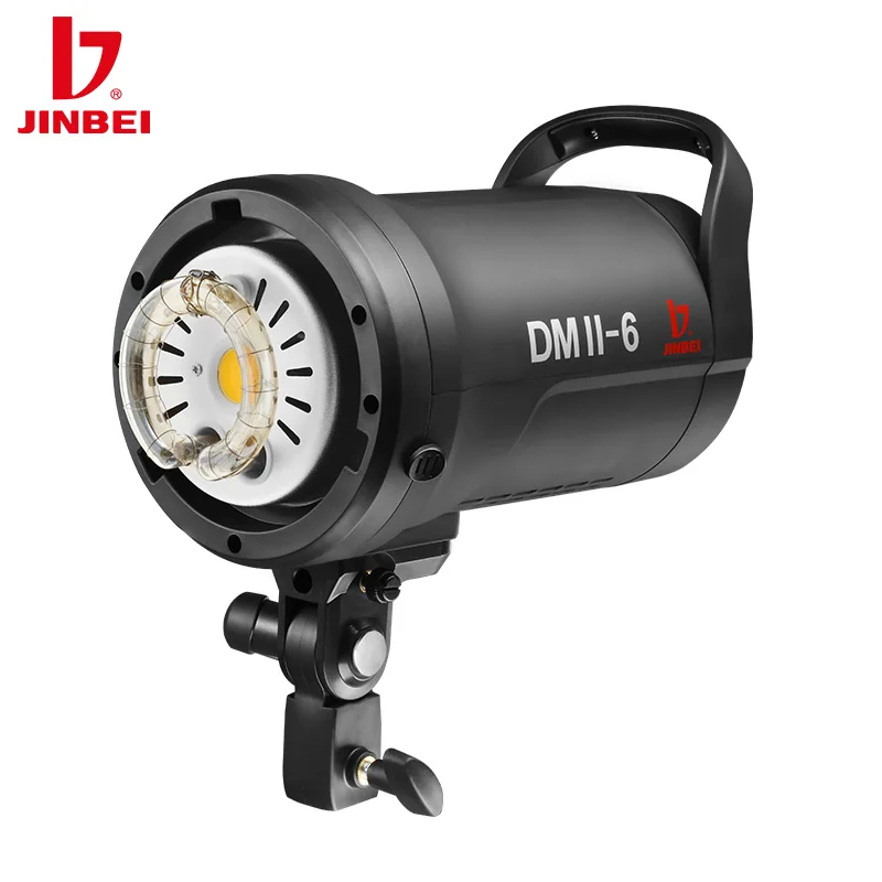 

JINBEI DMII-6 Studio Flash 600Ws/GN80 Portable Photography Lighting Strobe Flash Wireless Control Bowens Mount For Shooting