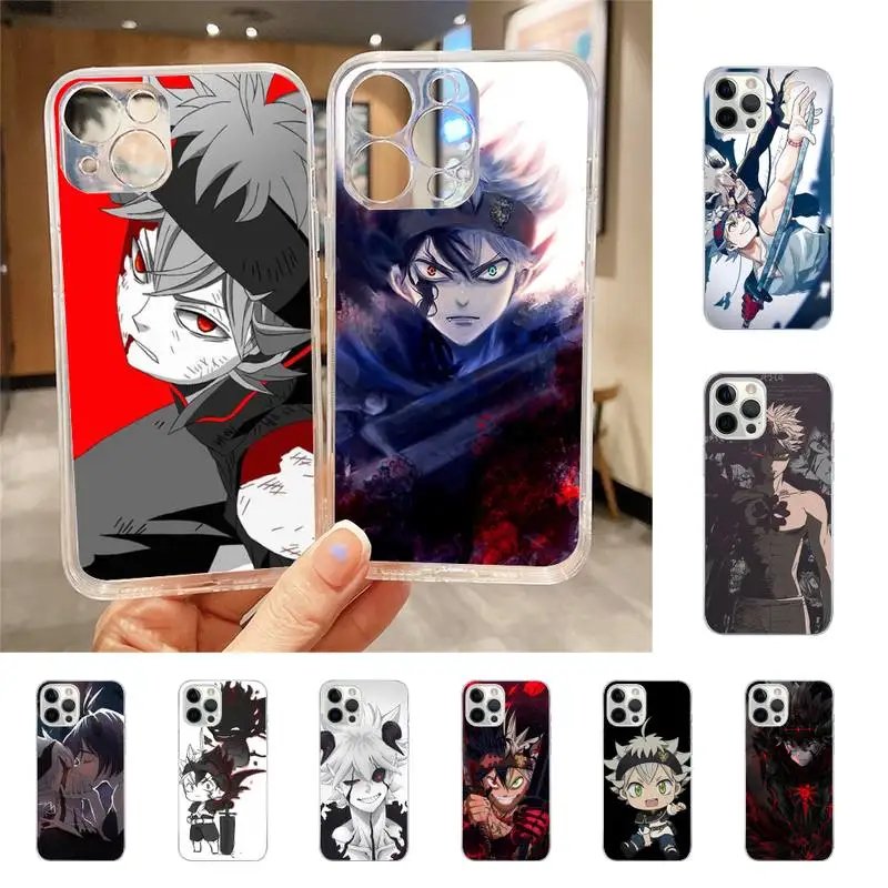 

Black Clover Anime Asta Phone Case For Iphone 7 8 Plus X Xr Xs 11 12 13 Se2020 Mini Mobile Iphones 14 Pro Max Case
