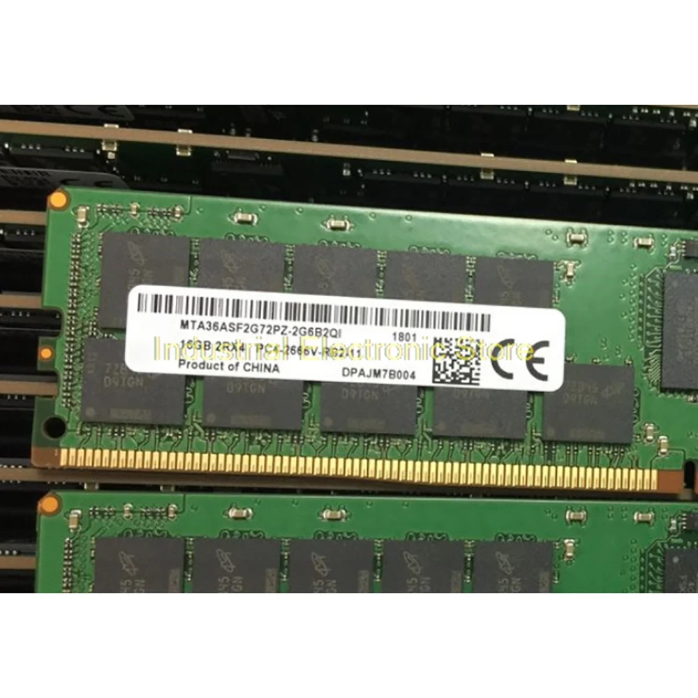 1 шт. для MT RAM 16G 16 ГБ 2RX4 PC4-2666V 2666 DDR4 серверная память MTA36ASF2G72PZ-2G6B2QI