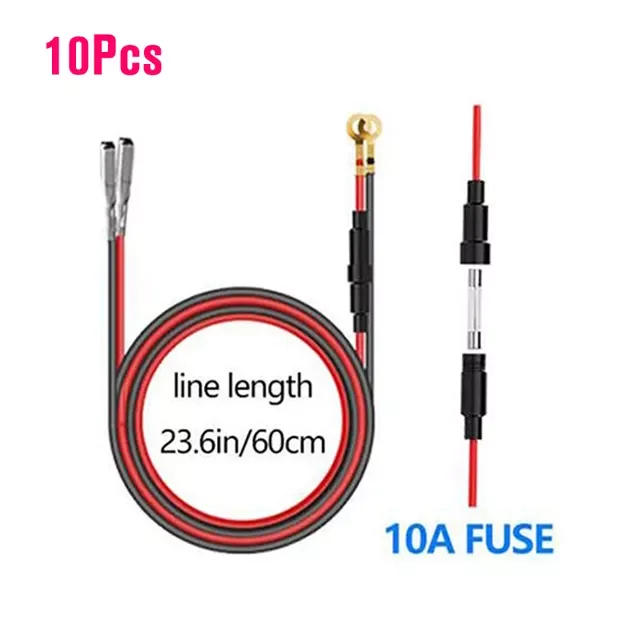 

10pcs 12V Car Cigarette Lighter Socket Auto Boat Motorcycle Tractor Power Outlet Socket Receptacle Car Accessories Waterproof