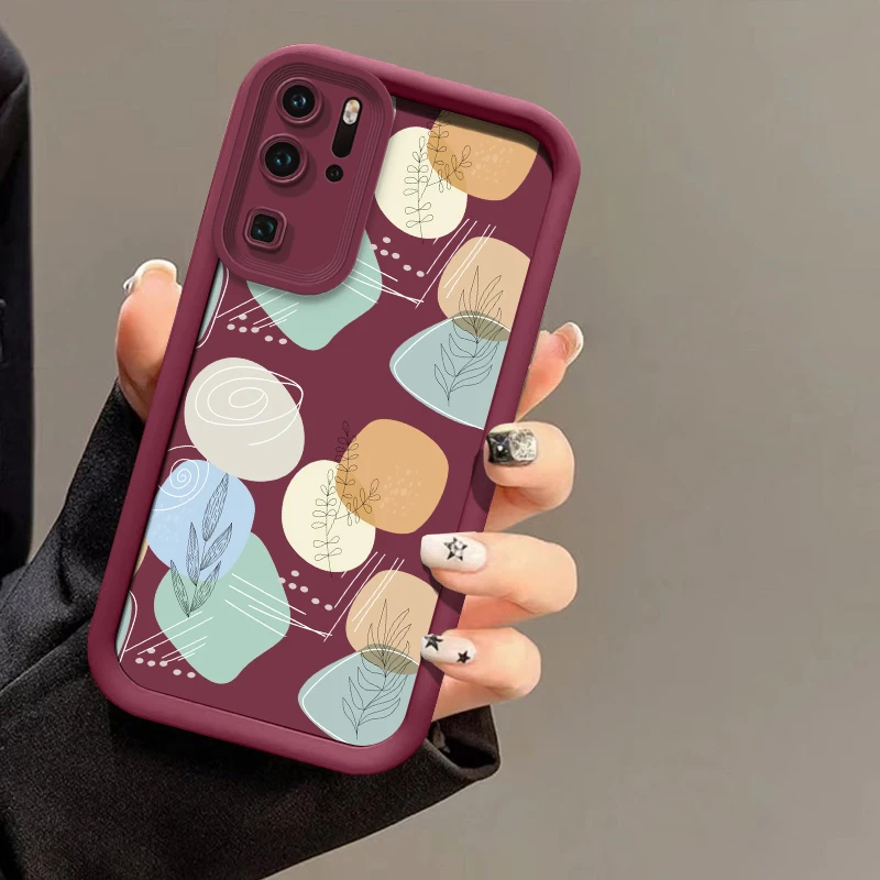 Чехол для телефона Huawei P50 Pro P40 Lite 5G P Smart Pro Y7A Y9S Y9 Prime 2019 P30 P20, роскошный противоударный силиконовый чехол с рисунком (art.: 3920db4ede0fa) - 3920db4ede0fa