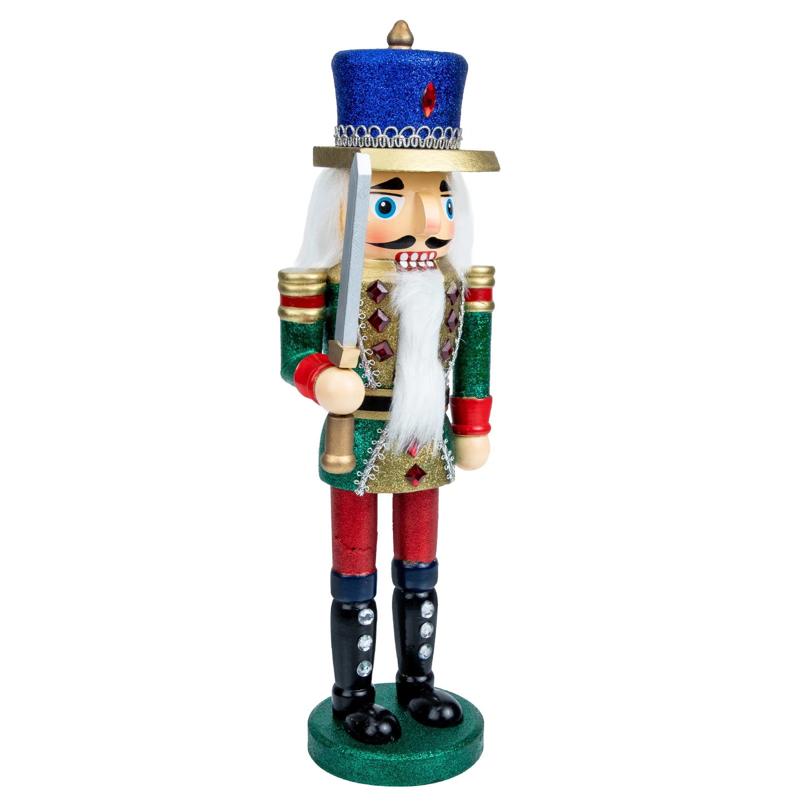 

Woodsy Decor Nutcrackers Decor Wood Wooden Model Decorative For Xmas Craft