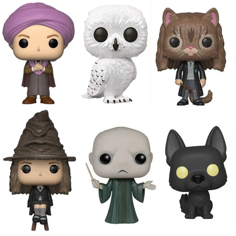 

Movie Peripherals Harry Ron Dobby Lord Voldemort Hermione 71#73#75#06#68#69#Vinyl Figure Collection Model Toys 10cm