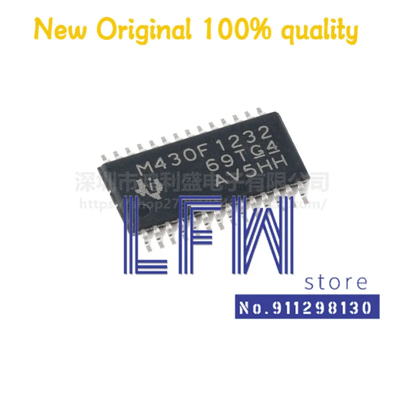 

5pcs/lot MSP430F1232IPWR MSP430F1232IPW M430F1232 TSSOP-28 Chipset 100% New&Original In Stock