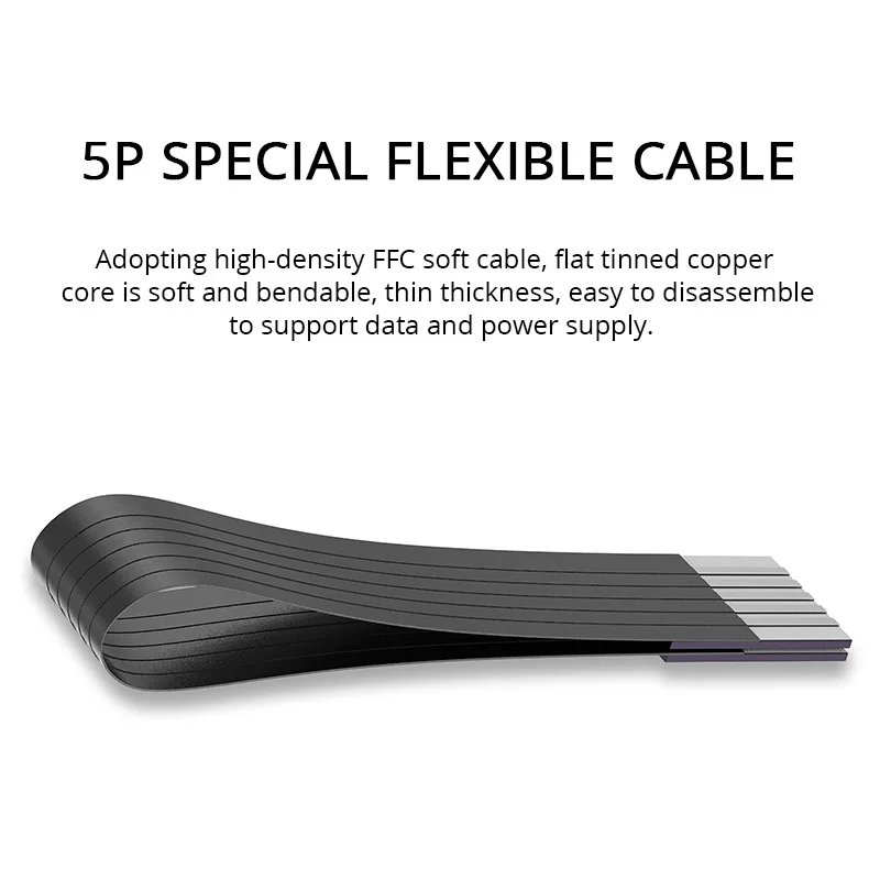 Штекерный кабель USB для зарядки и передачи данных типа C 5P