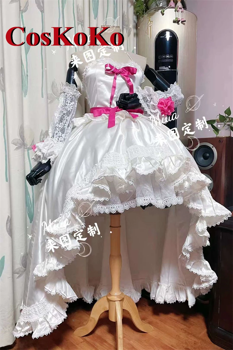 

CosKoKo [Customized] Rosemi Lovelock Cosplay Anime VTuber NIJISANJI Costume Anniversary Formal Dress Party Role Play Clothing