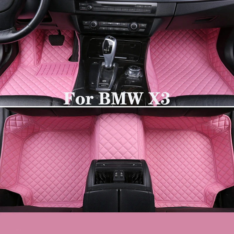 

Full Surround Custom Leather Car Floor Mat For BMW X3 2018-2019 (Model Year) Car Interior Car Accessories