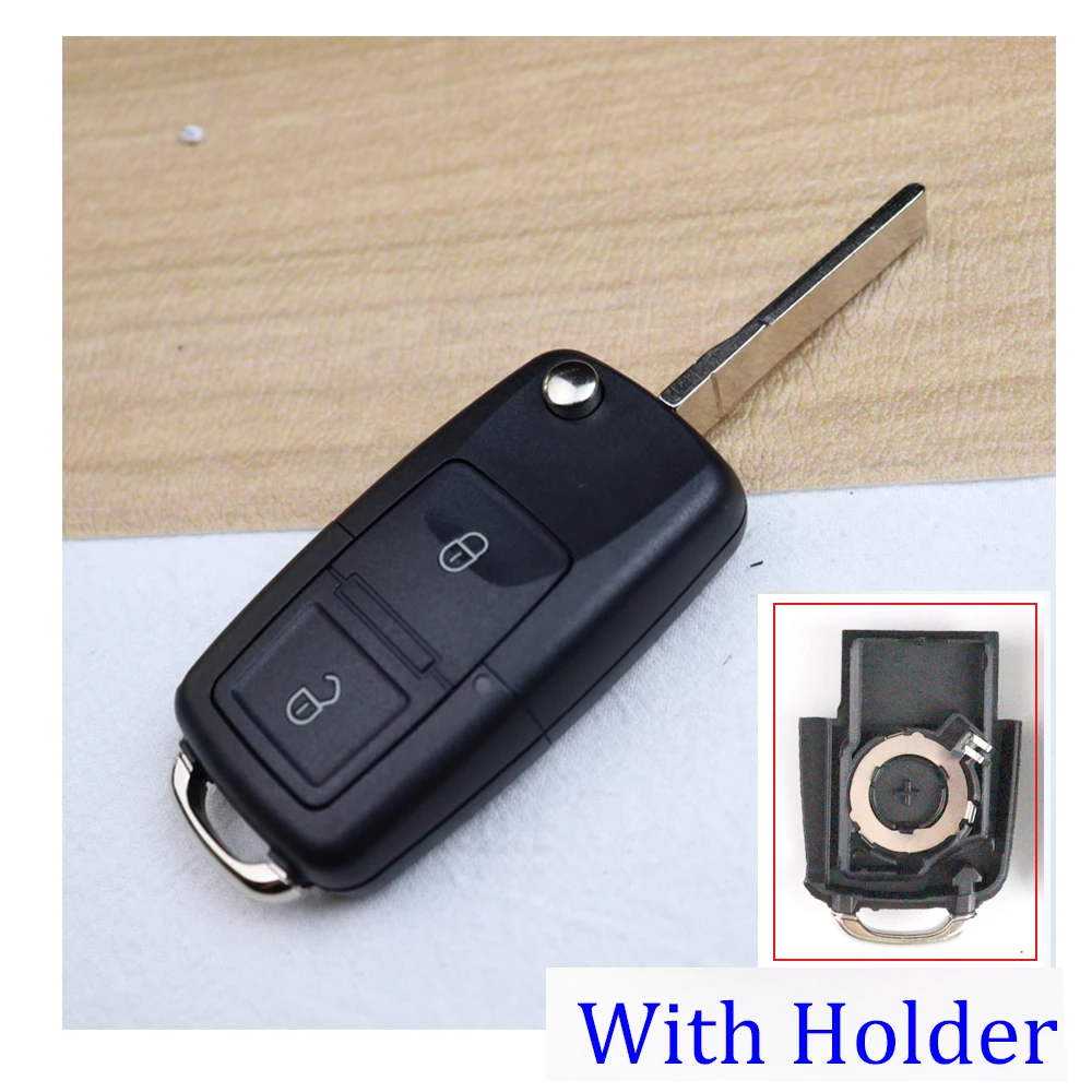 

Автомобильный брелок для ключей, корпус для Volkswagen/Vw Jetta Golf Passat Beetle Skoda Seat Polo B5