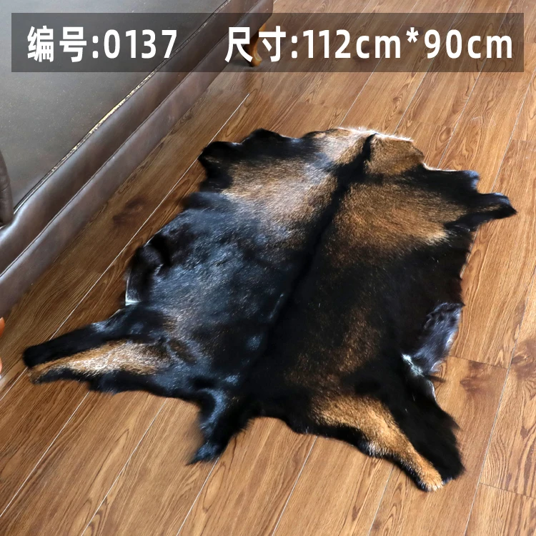 Кожаный ковер из козьей кожи высшего класса подушка для дивана и стула
