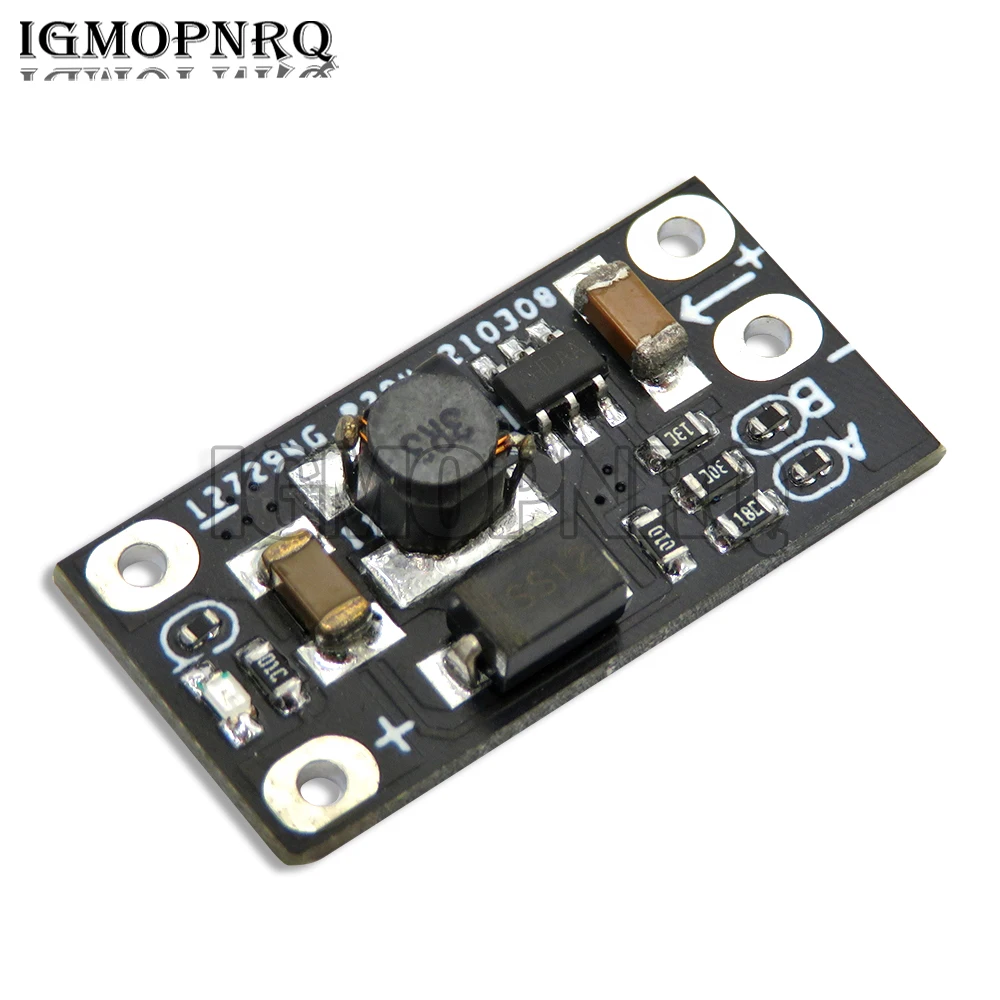 

WAVTZT Mini DC-DC Boost Step Up Converter 3V 3.2V 3.3V 3.7V 5V 9V to 12V Voltage Regulator PCB Board Module can set 5V/ 8V/ 9V