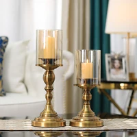 modern simple candlestick european ornaments light luxury home decoration candlelight dinner props suitable for the dining room