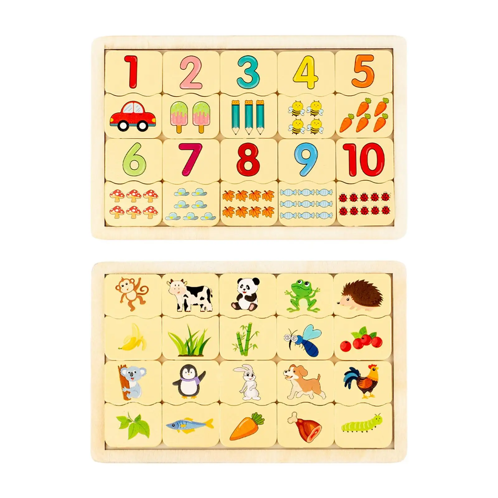 Montessori Wooden Puzzle Imagination Sorting Board for Infants Birthday Gift