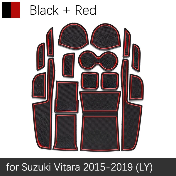 

Противоскользящий коврик для ворот, резиновые подставки для Suzuki Vitara 2015 2016 2017 2018 2019 LY эскудо, спортивные подставки, аксессуары, наклейки