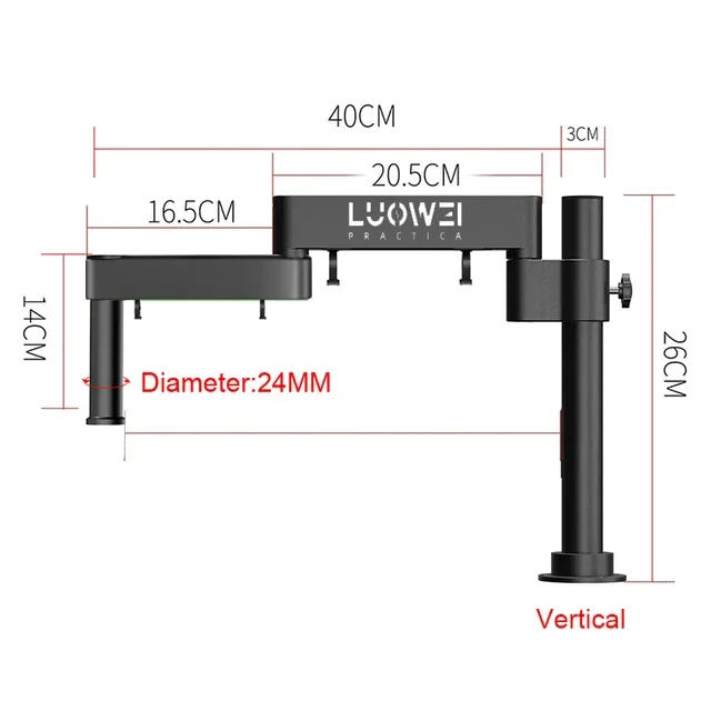 

Luowei Стерео Тринокулярный Микроскоп с Камерой