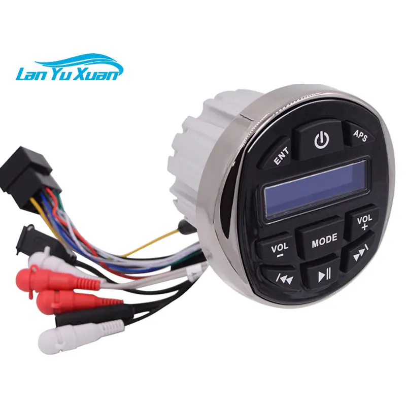 

Blue-tooth Marine DAB /FM Radio Receiver 4.5" Waterproof Gauge 12V Marine Boat Motorcycle ATV UTV