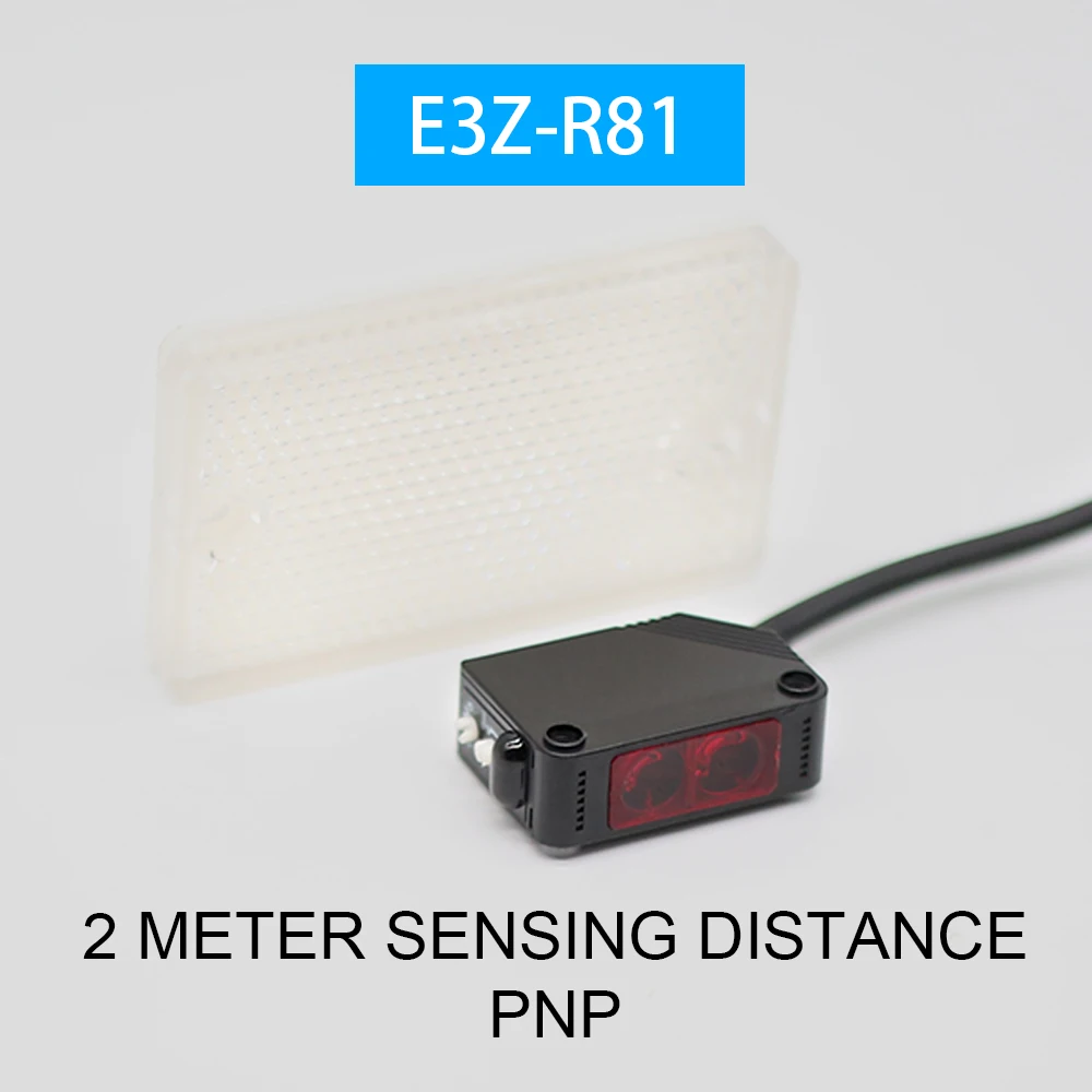 

Датчик обнаружения рассеянного света 10 см, 80 см, 2 м, 5 м, фотоэлектрический датчик приближения E3Z, D61, D81, D62, D82, T61, T81