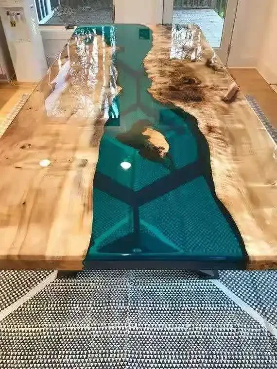 Деревянный макияж для ресторана эпоксидная смола Лоса Рио Вента