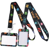 yl759 medical doctor dna lanyards for key neck strap card id badge holder gym key chain hang rope key rings nurse accessories