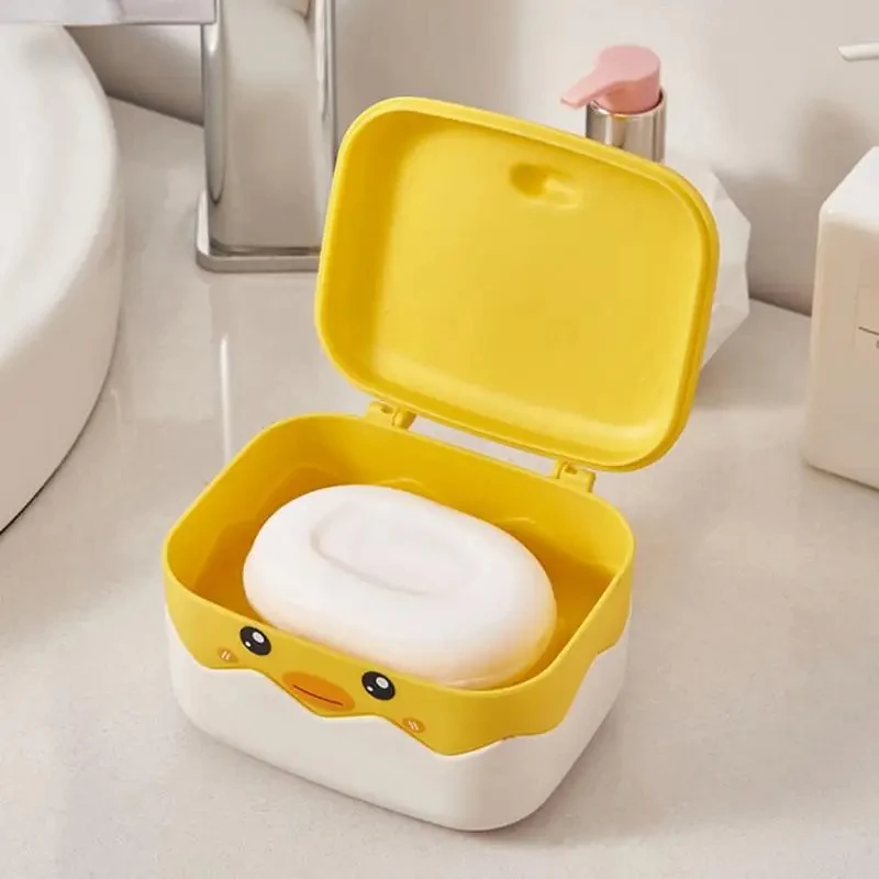 Мыло портативная мыльница с желтым утенком инструменты для кухни и ванной