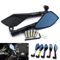 universal 8mm 10mm motorcycle rearview mirror cnc aluminum side mirror for bmw f800gs f800r f800gt f800st f800s f700gs f650gs
