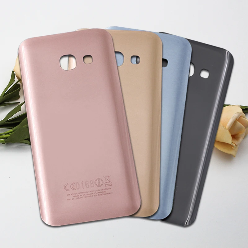 

For Samsung Galaxy A3 A5 A7 2017 A320 A520 A720 A720F Battery Back Cover Rear Door Battery Glass Panel Housing Case Adhesive