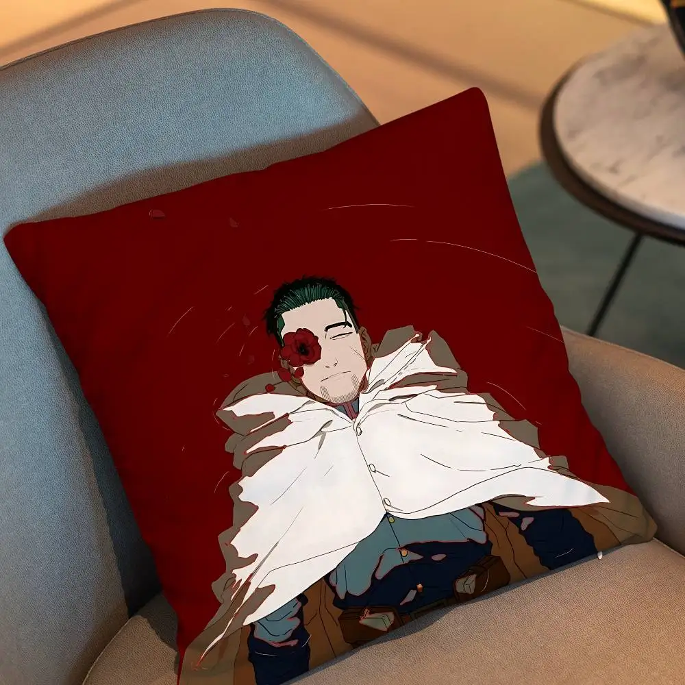 Фото Наволочка для подушки Hyakunosuke Ogata Golden Kamuy с 4K HD-печатью и разнообразными изысканными узорами №5
