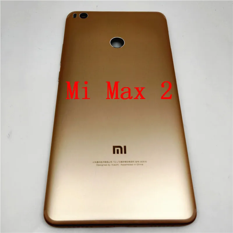 Металлическая задняя крышка батарейного отсека для Xiaomi Max Mi 2 Корпус + боковой