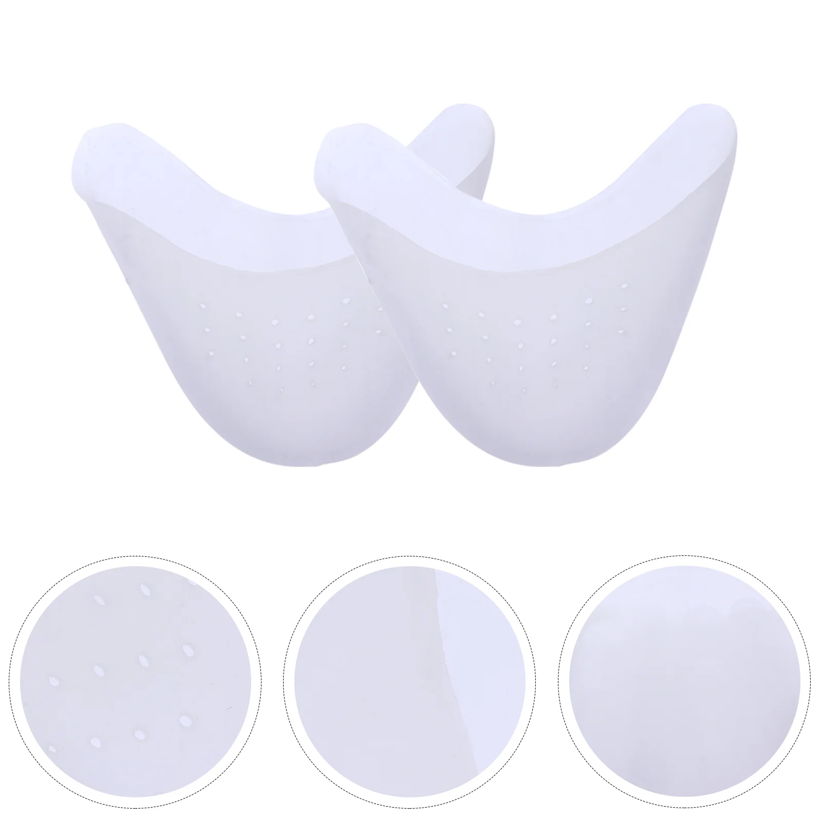 

Toe Filler Shoe Pads Silicone Inserts Shoes Big Caps Plug Protectors Forefoot Sleeve Sponge Cushion Ballet Sock Heel High