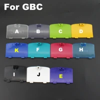 1piece 11colors option deep blue battery cover for gbc housing limited yellow blue case shell housing case gb color