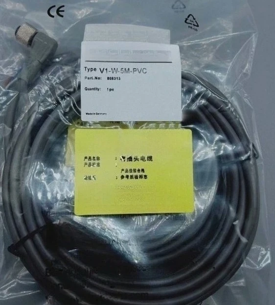 Фото Совершенно новый оригинальный кабель V1-G-2M-PVC V1-W-2M-PVC V1-W-5M-PVC V1-W-10M-PVC V1-G-2M-PUR V1-G-5M-PUR V1-G-10M-PUR Быстрая доставка №1