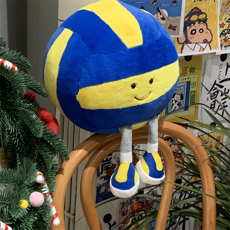 Плюшевая игрушка для волейбола с креативным дизайном сопровождения и комфорта