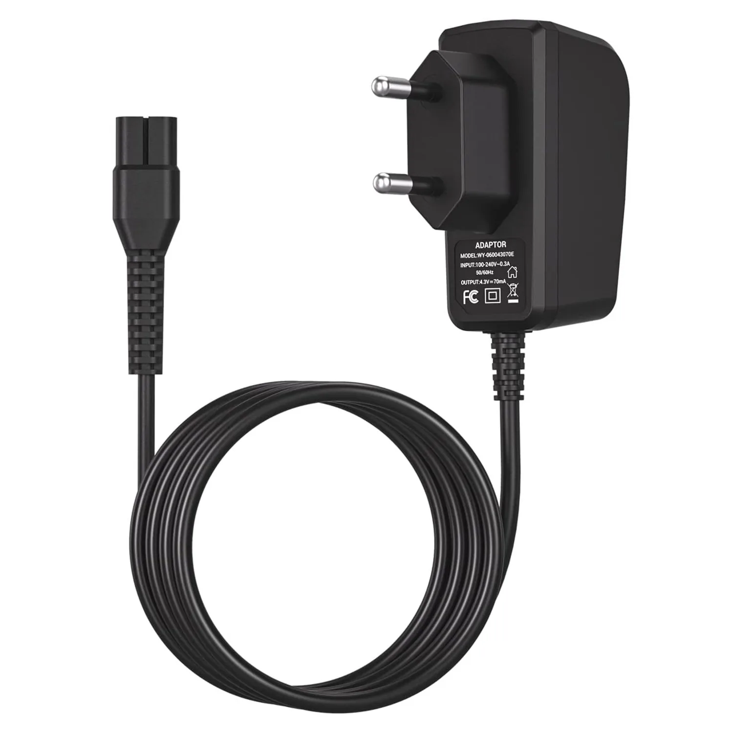 4.3V Shaver Charger Power Cord Fit for Philips Norelco OneBlade QP2520, QP2520/90, QP2520/72, QP2520/70 Trimmer Electric Razor