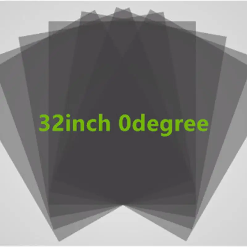 

10PCS 32inch 32 inch 0 Degree 90 715MM*410MM Monitor LCD LED Polarizer Polarizing Film Sheets for Samsung/LG TFT LCD LED TV