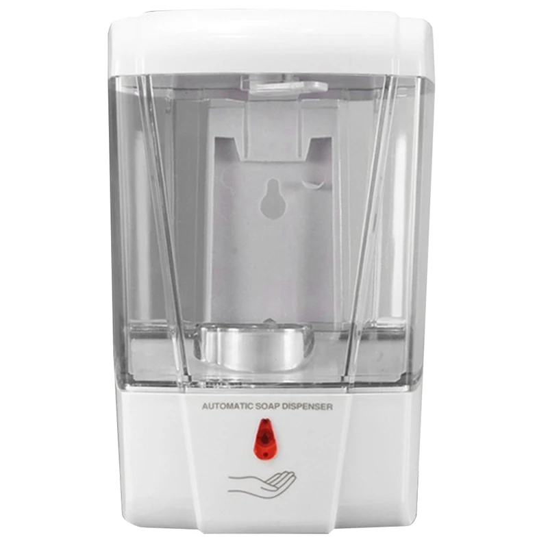 

600ML Automatic Soap Dispenser Wall Mounted Hand Soap Dispenser With IR Sensor Lotion Pump For Home, Hotel