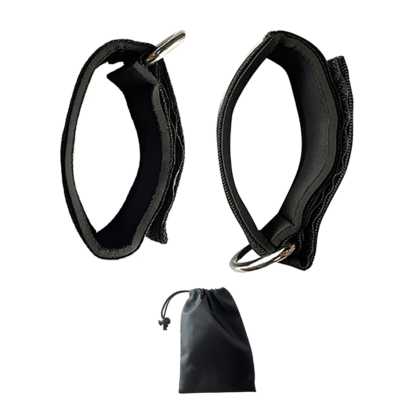 

2pcs/pack For Cable Pulls Fitness Leg Training Workout Ankle Support Protection Wrap Adjustable Resistance Band Foot Strap Gym