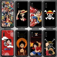 anime one piece luffy phone case for huawei nova 6se 7 7pro 7se honor 7a 8a 7c 9c play