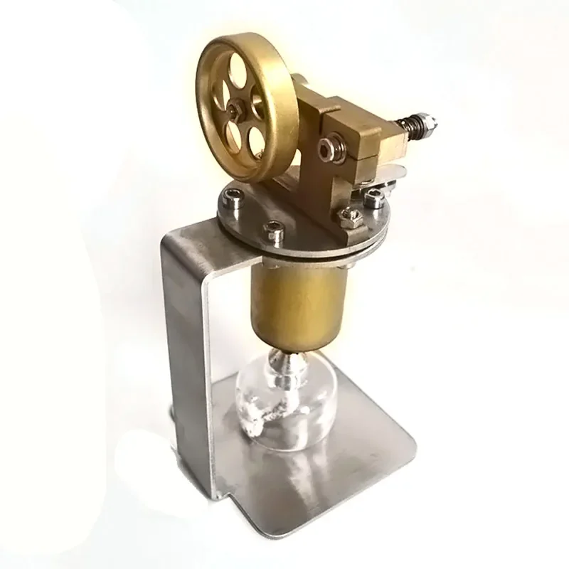 Модель парового двигателя Стирлинга мини-латунный котел спиртовая лампа