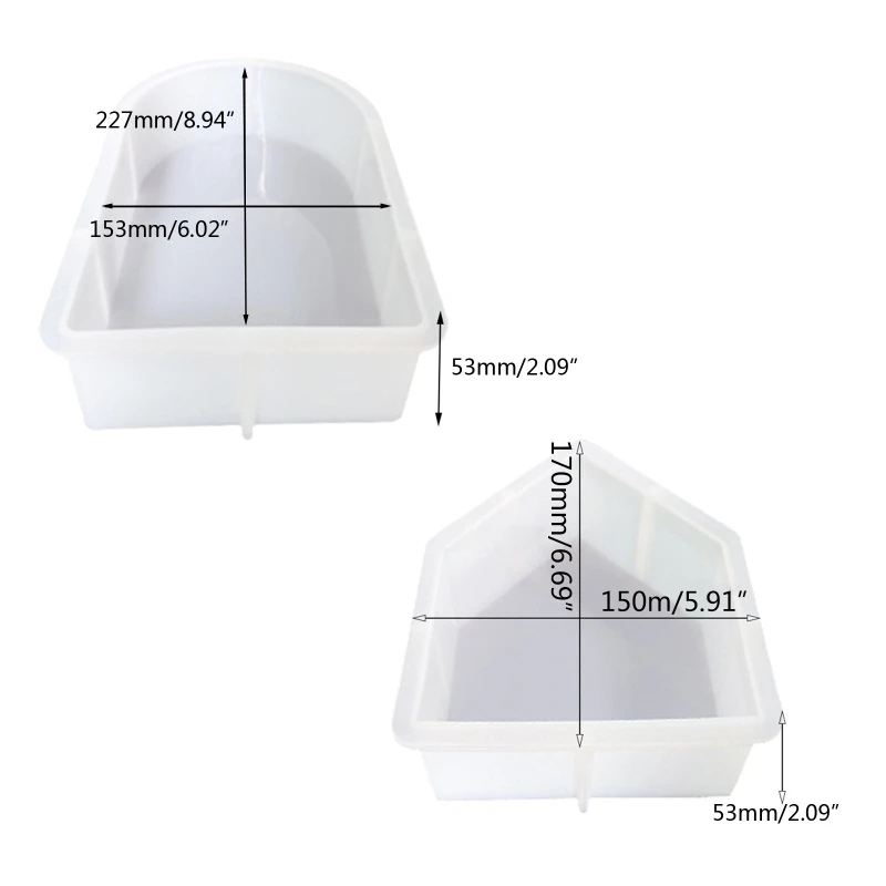 Силиконовые формы в форме дома арки для литья смолы эпоксидные домашнего