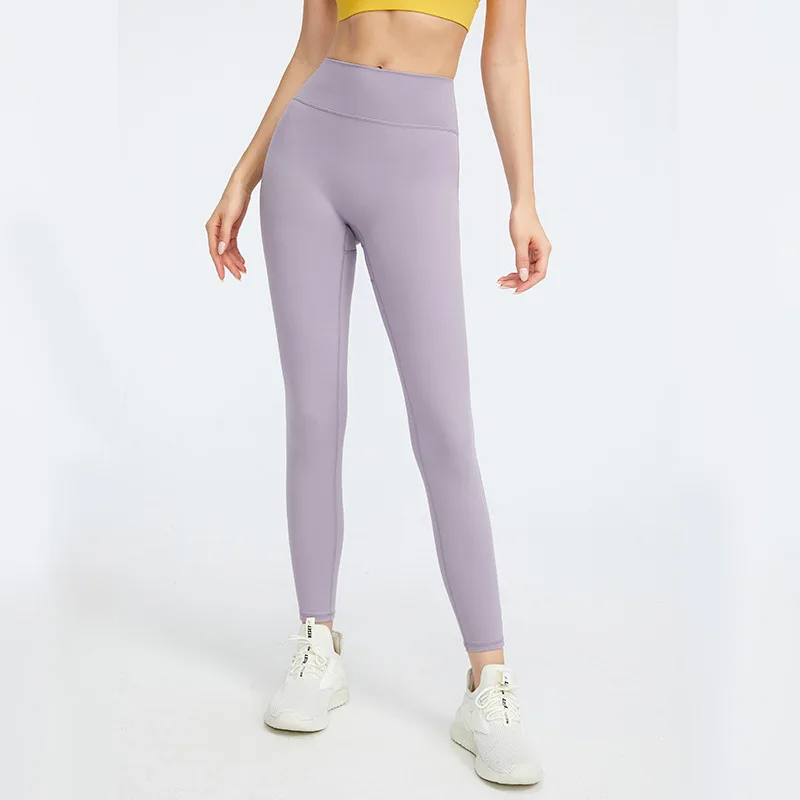 

Yoga Fitness Pants High Waist Hip Lift Yoga Pants Women's High Elastic Tight Running Outwear Sports Pants Naked Summer Style