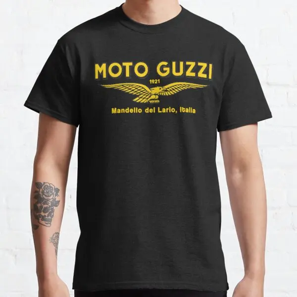 

Moto Guzzi Mandello del Lario 1921 t shirt for MV KYMCO Suzuki Boxer Aprilia Daelim YMHAHA