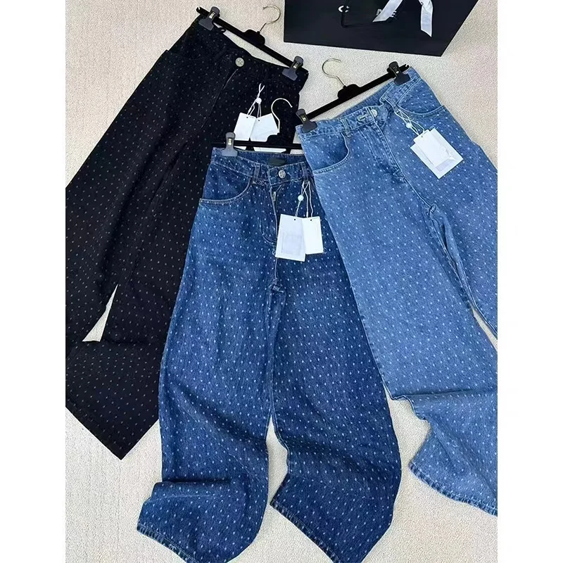 

S939 Fashion women's Jeans 2023 Runway Luxury famous Brand European Design party style women's Clothing