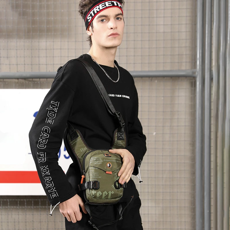 City Jogging Bag Man Purse Running Gym Waist Travel Fanny Pack Man Handbag Outdoors Bicycle Sports Shoulder Bag Husband Tote Bag